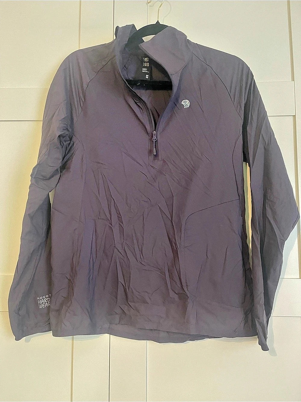 Mountain Hardwear Preshell Pullover Women's Jacket Purple Medium